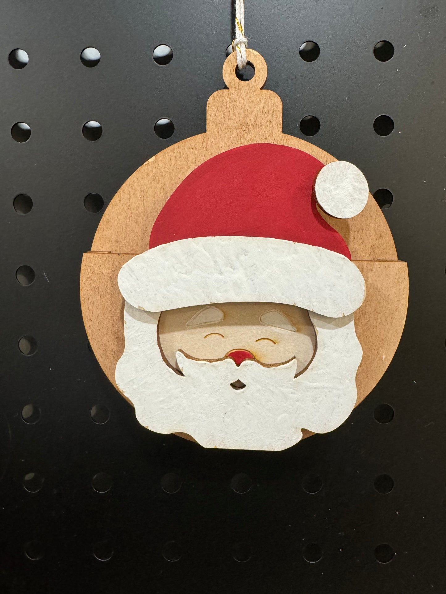 Santa gift card holder