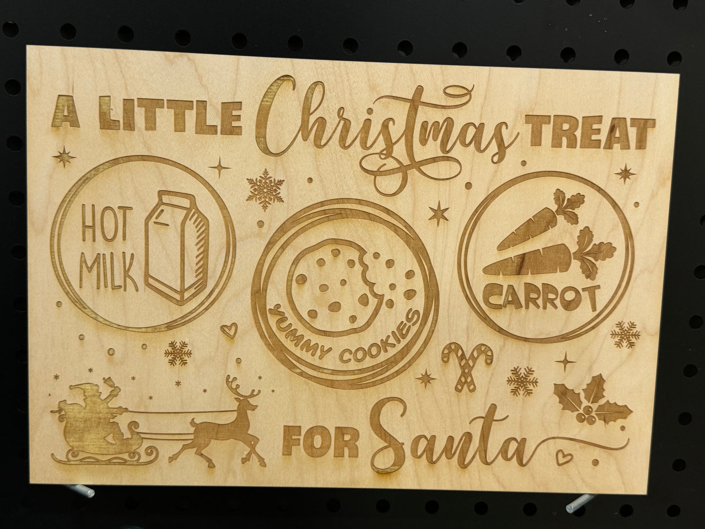 Santa snack boards