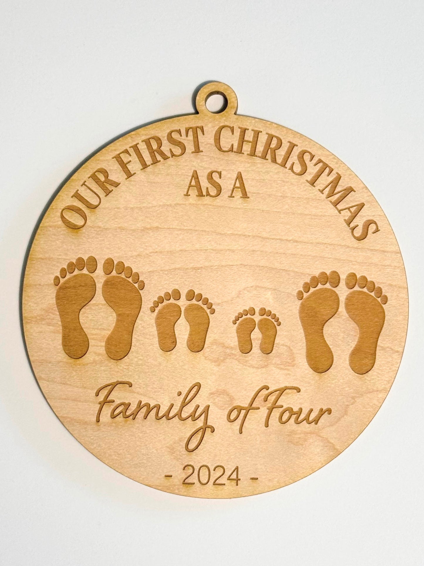 Family of Four Ornament