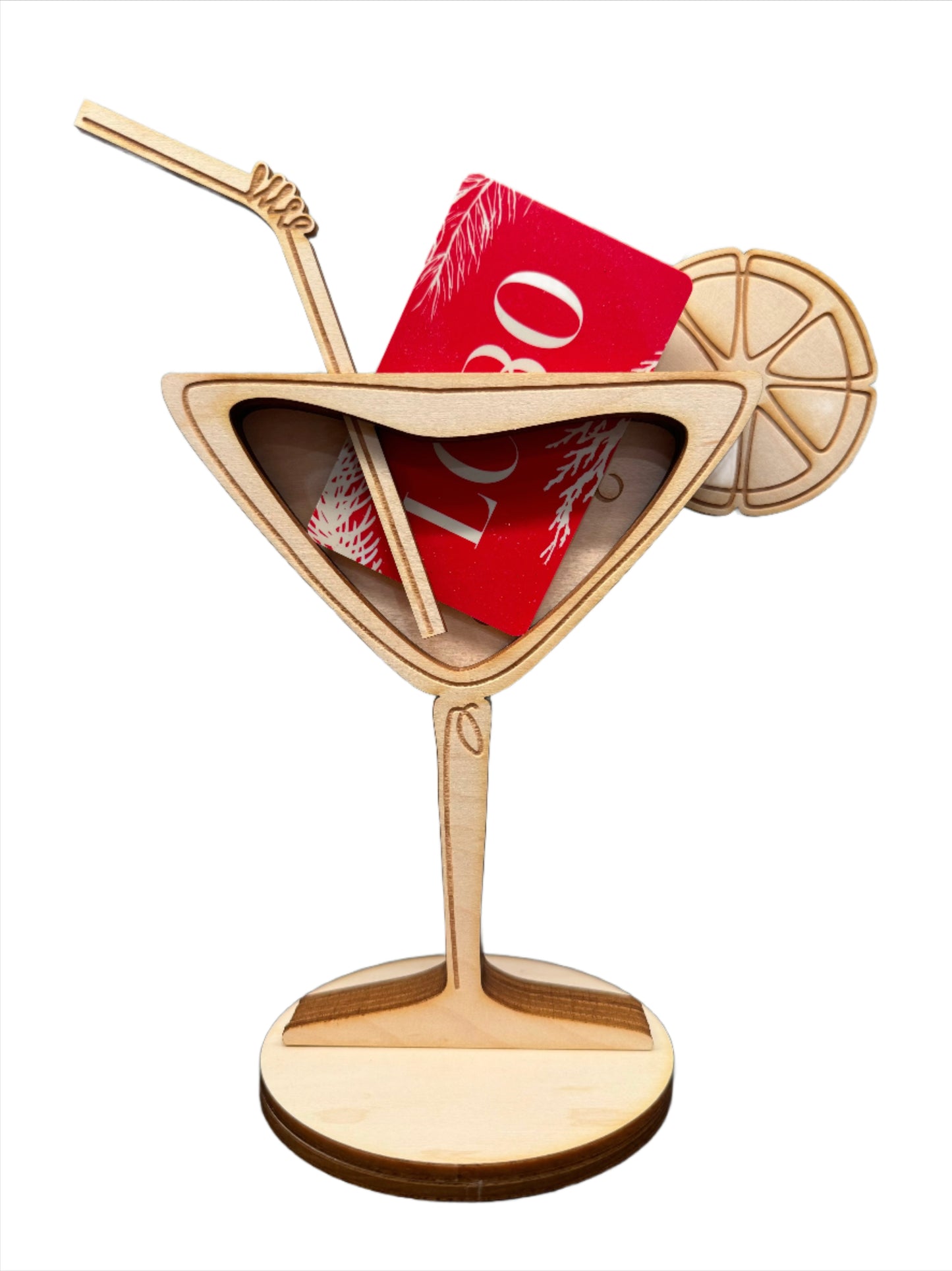 Martini Gift Card holder