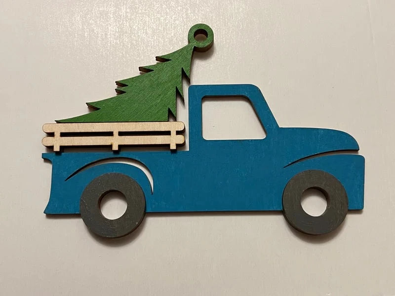Ornament Truck & Tree