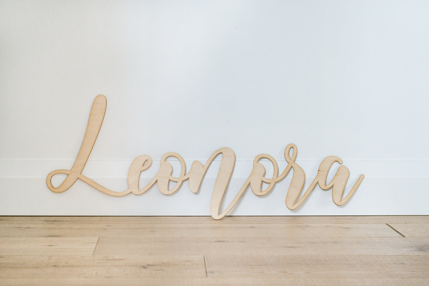 Name Sign - Wood Laser Cut Sign