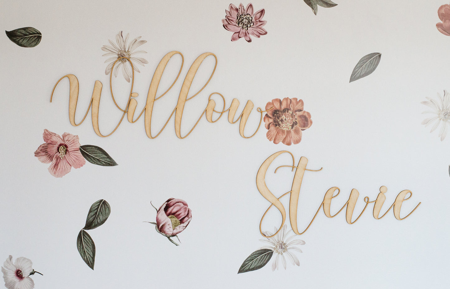 Name Sign - Wood Laser Cut Sign