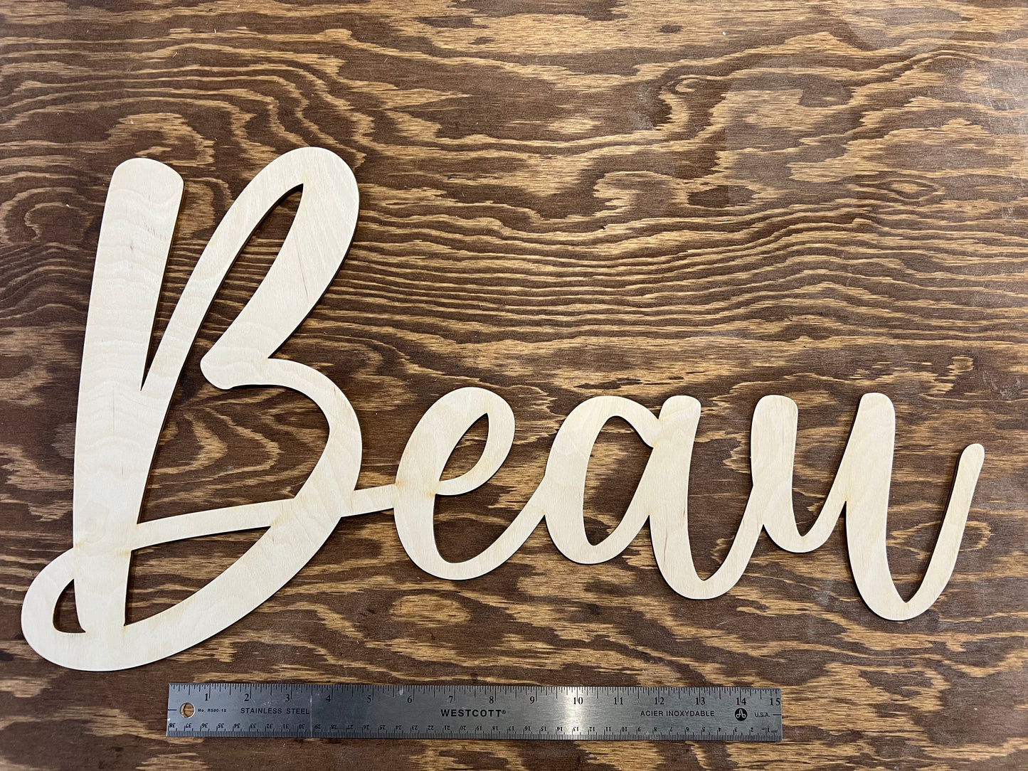 Name Sign - Wood Laser Cut Sign