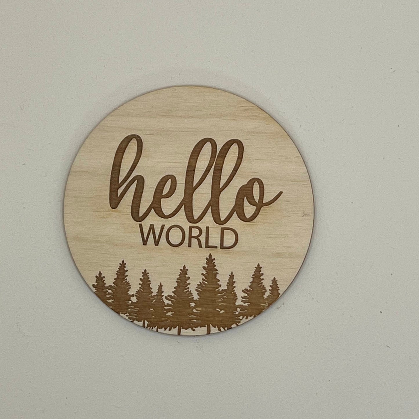 Baby Announcements - Forest theme