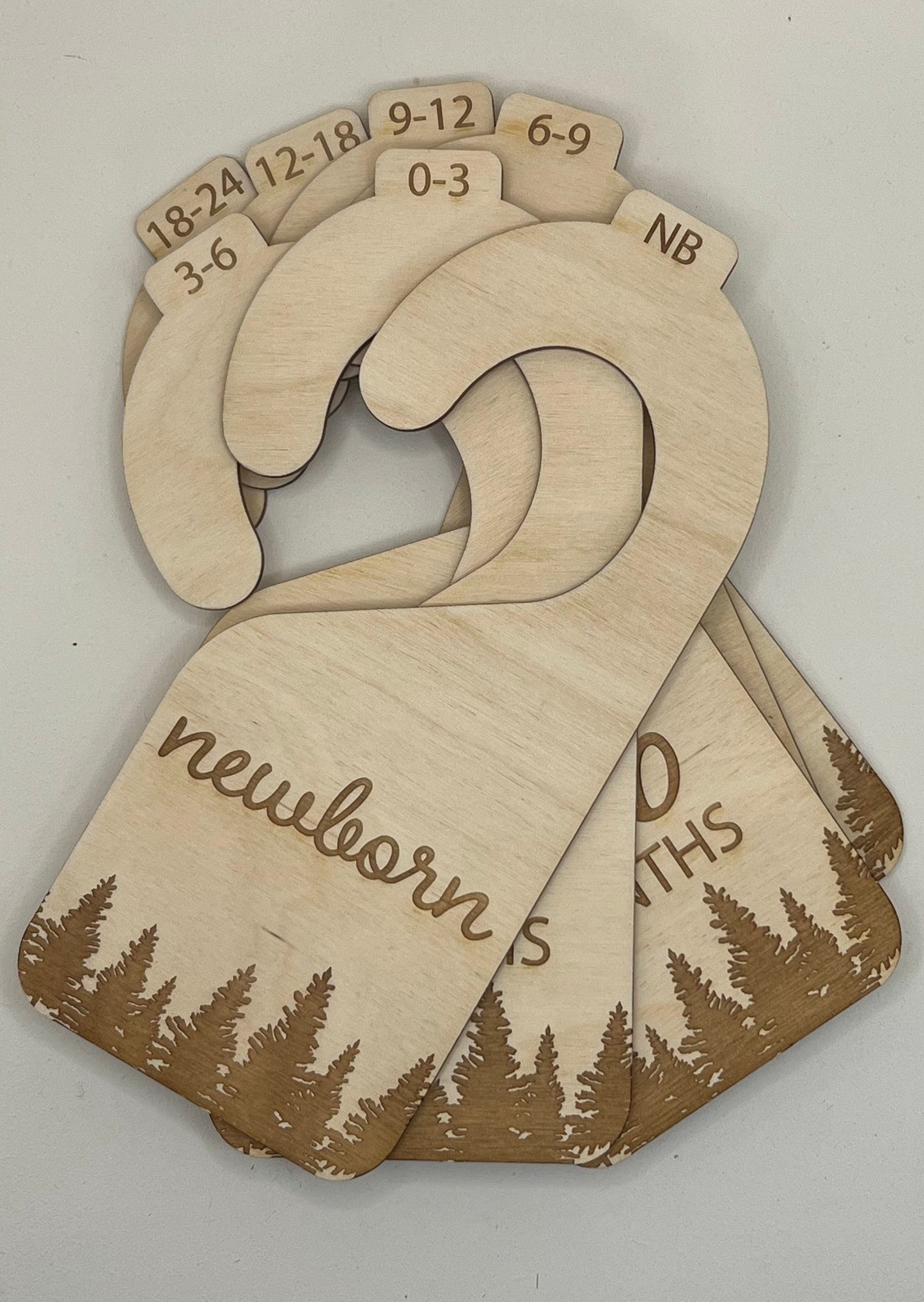 Baby Announcements - Forest theme