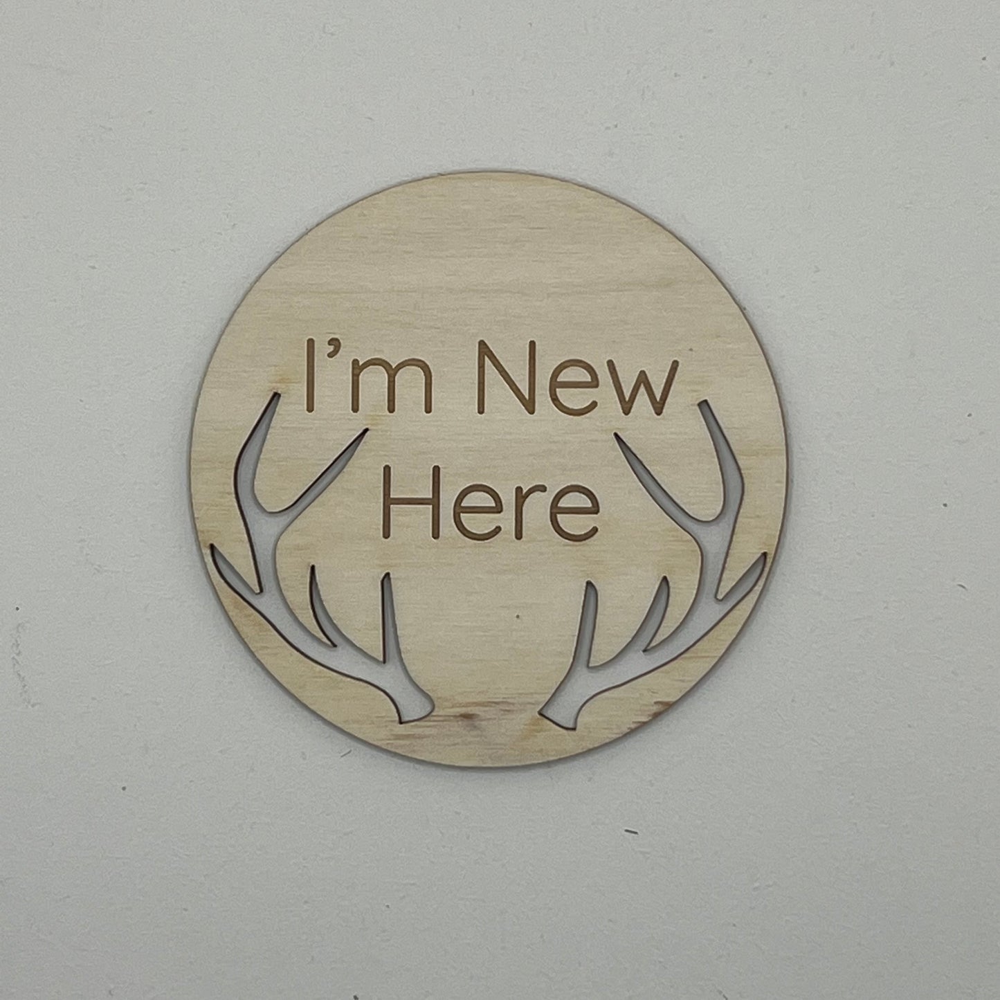 Baby Announcement - Antler