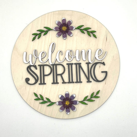 Spring Signs - Welcome Spring