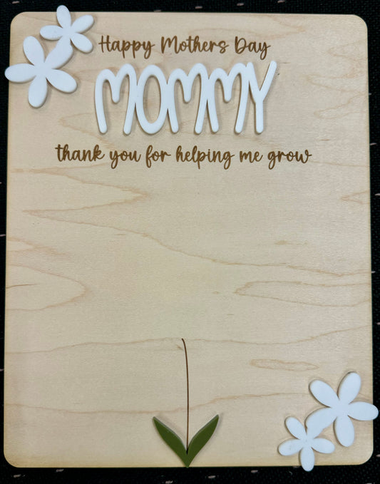 Hand Print Mothers Day sign