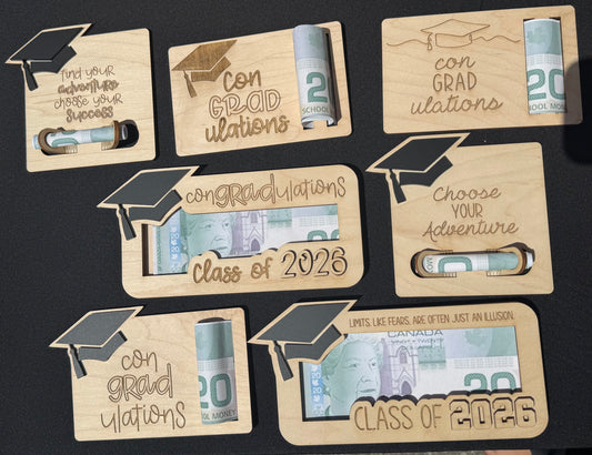 Graduation money holders