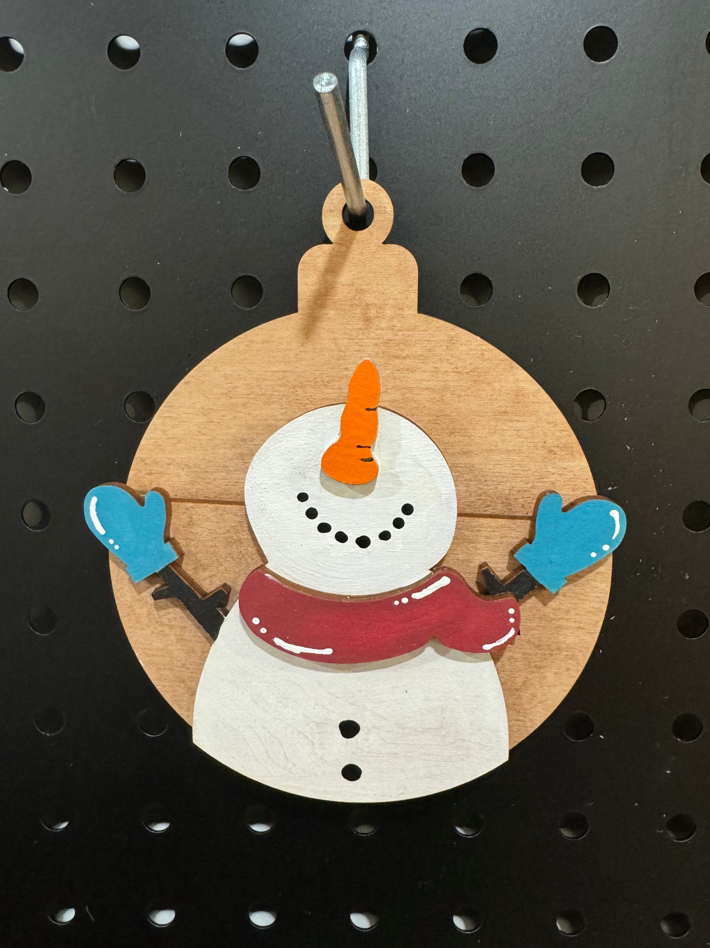Snowman gift card holder