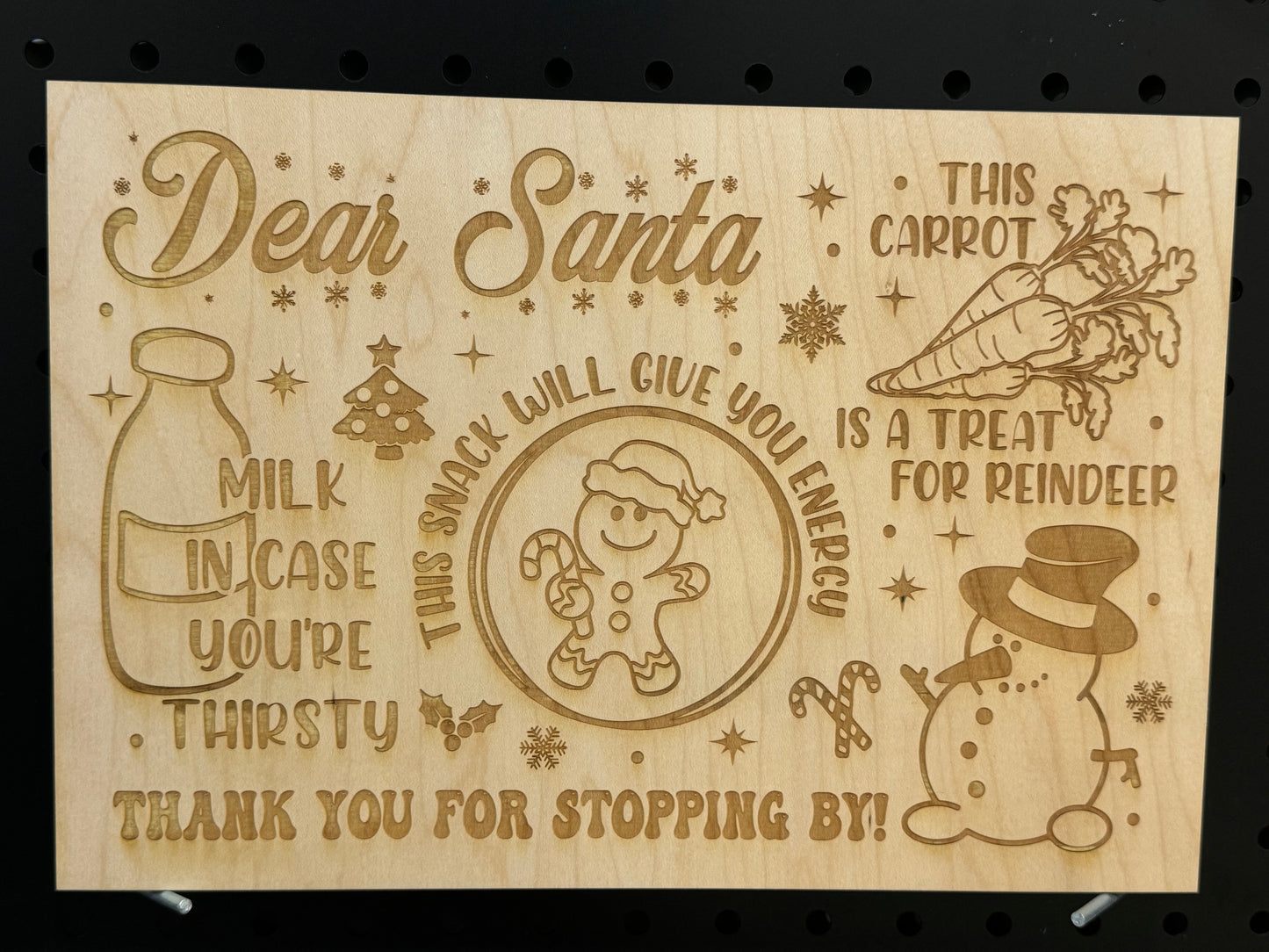 Santa snack boards