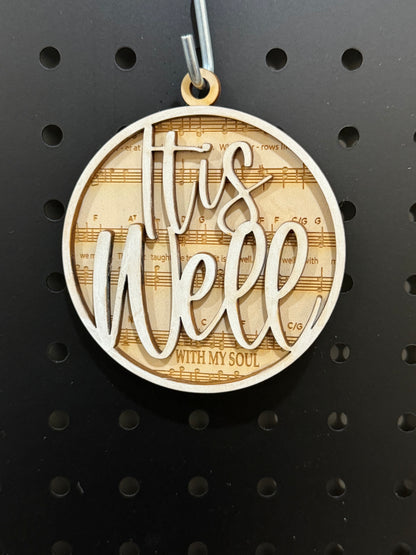 It is Well - Hymn Ornament