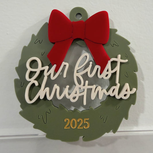 2025 Wreath First Christmas