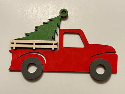 Ornament Truck & Tree